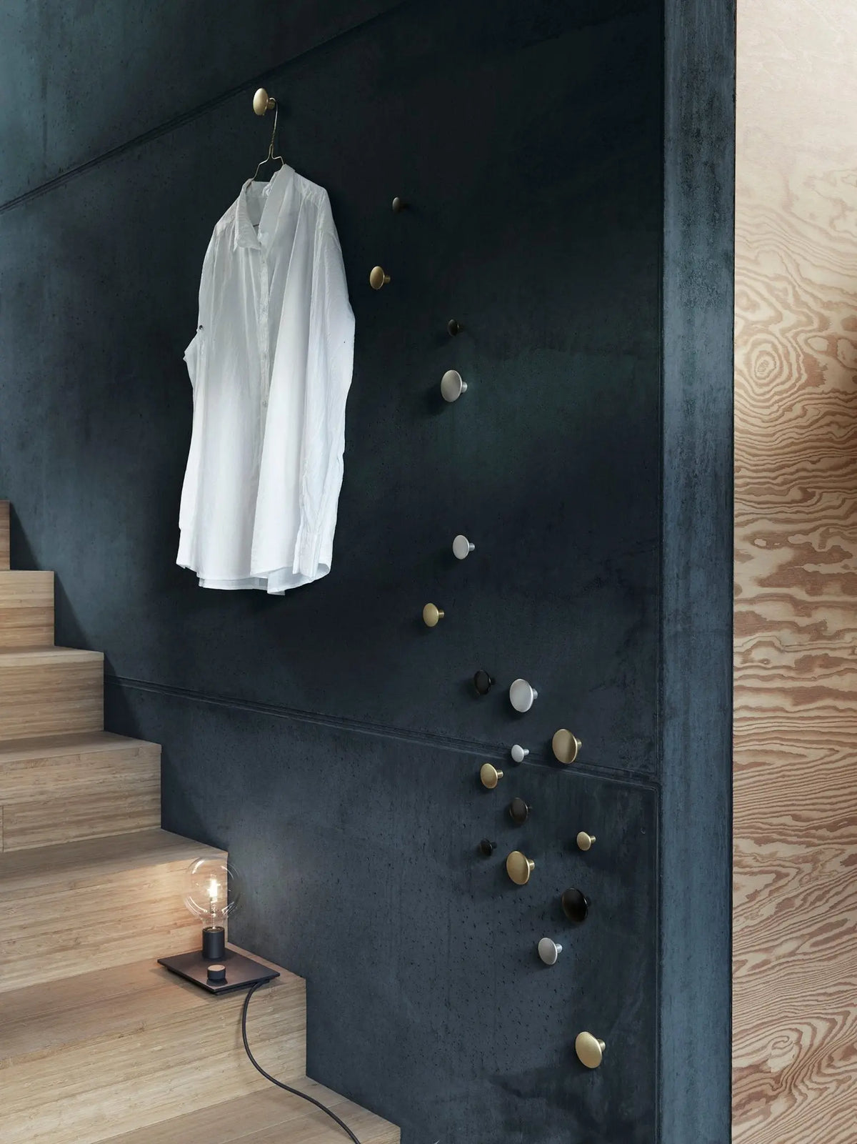 Muuto Dots Metal ripustin 5 kpl - Laatukaluste