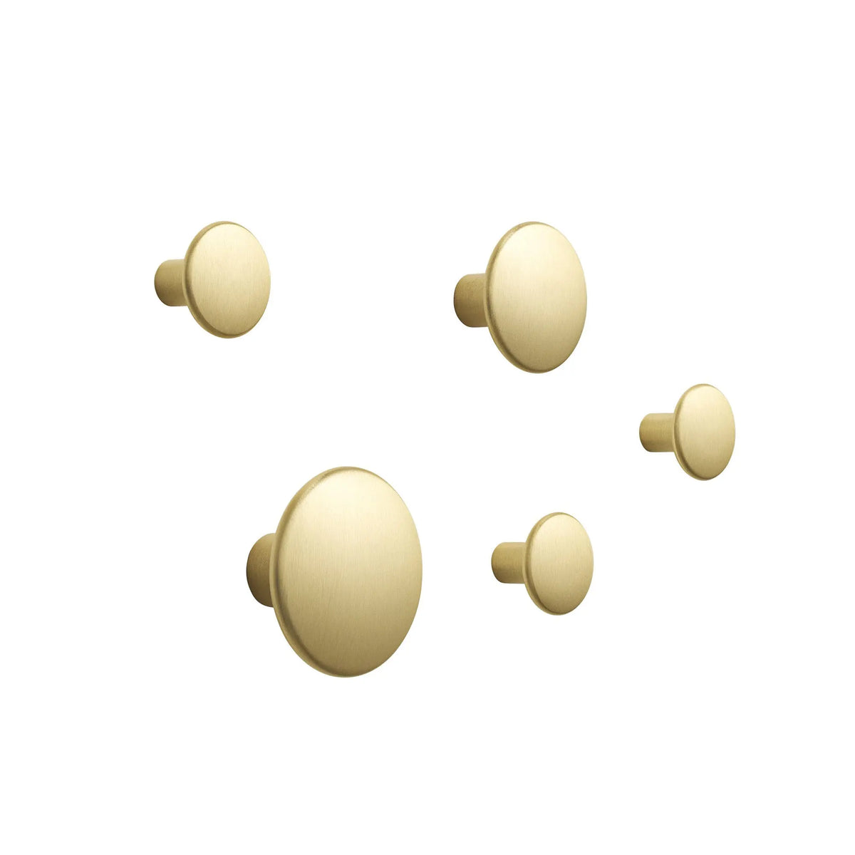 Muuto Dots Metal ripustin 5 kpl - Laatukaluste