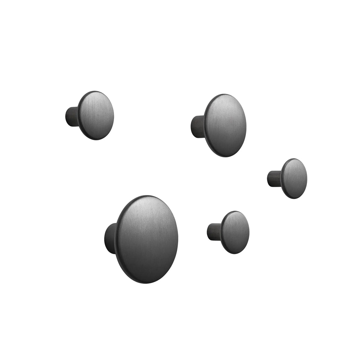 Muuto Dots Metal ripustin 5 kpl - Laatukaluste