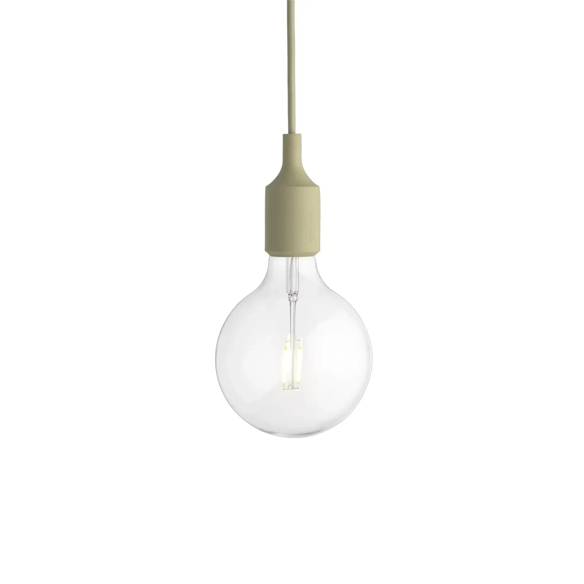Muuto E27 valaisin beige-vihreä - Laatukaluste