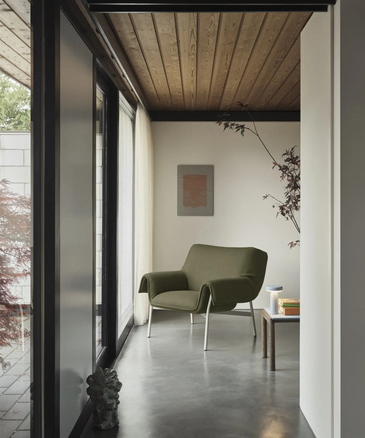 Muuto Ease Portable pöytävalaisin vaaleansininen - Laatukaluste