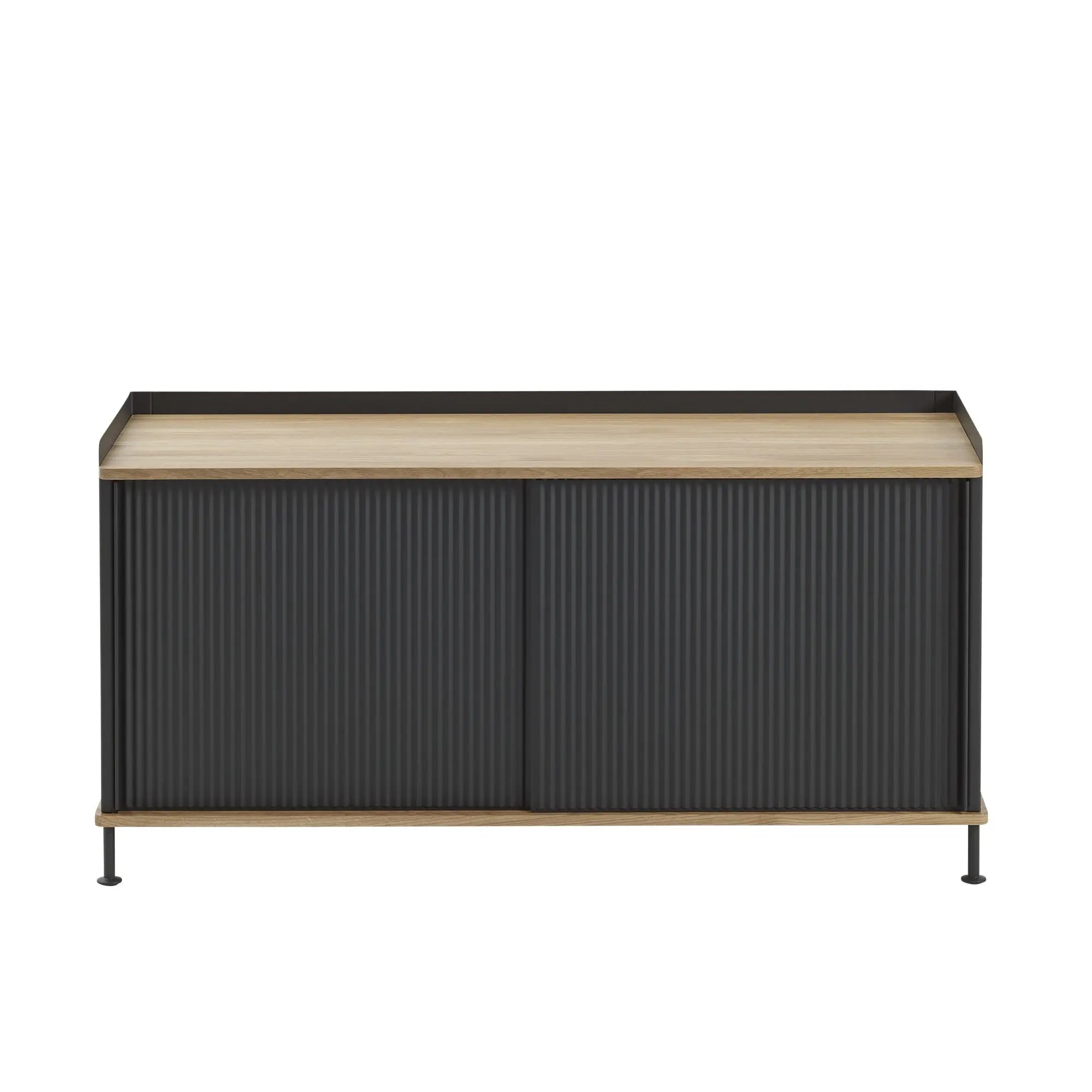 Muuto Enfold senkki 124cm tammi/musta Muuto