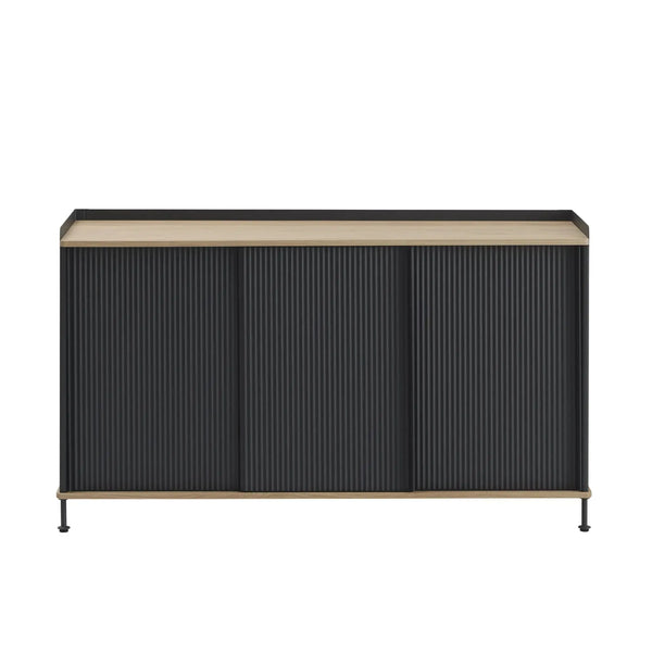 Muuto Enfold senkki 148cm tammi/musta Muuto
