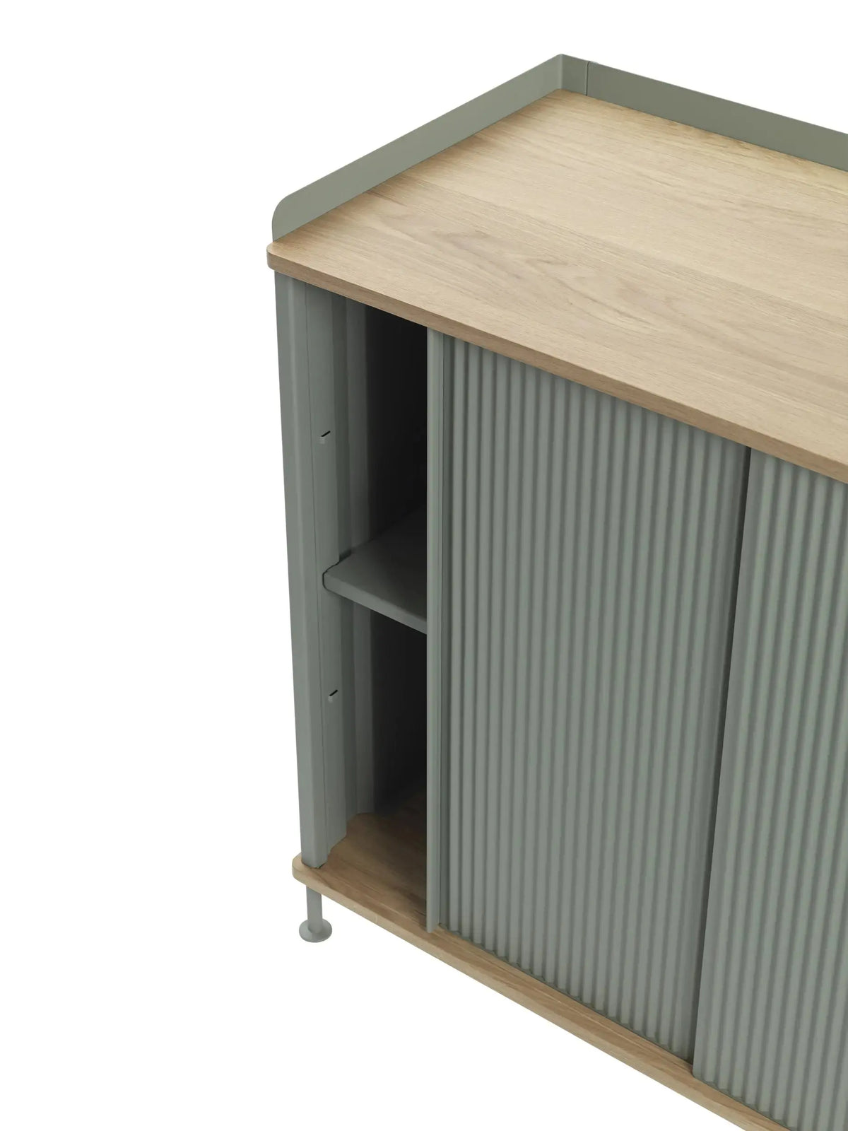 Muuto Enfold senkki 148cm tammi/vihreä Muuto