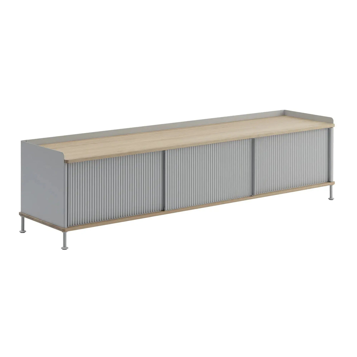 Muuto Enfold senkki 186cm tammi/harmaa Muuto