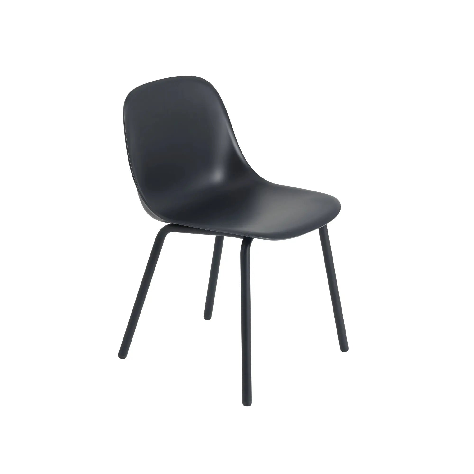 Muuto Fiber Outdoor tuoli antrasiitti musta Muuto