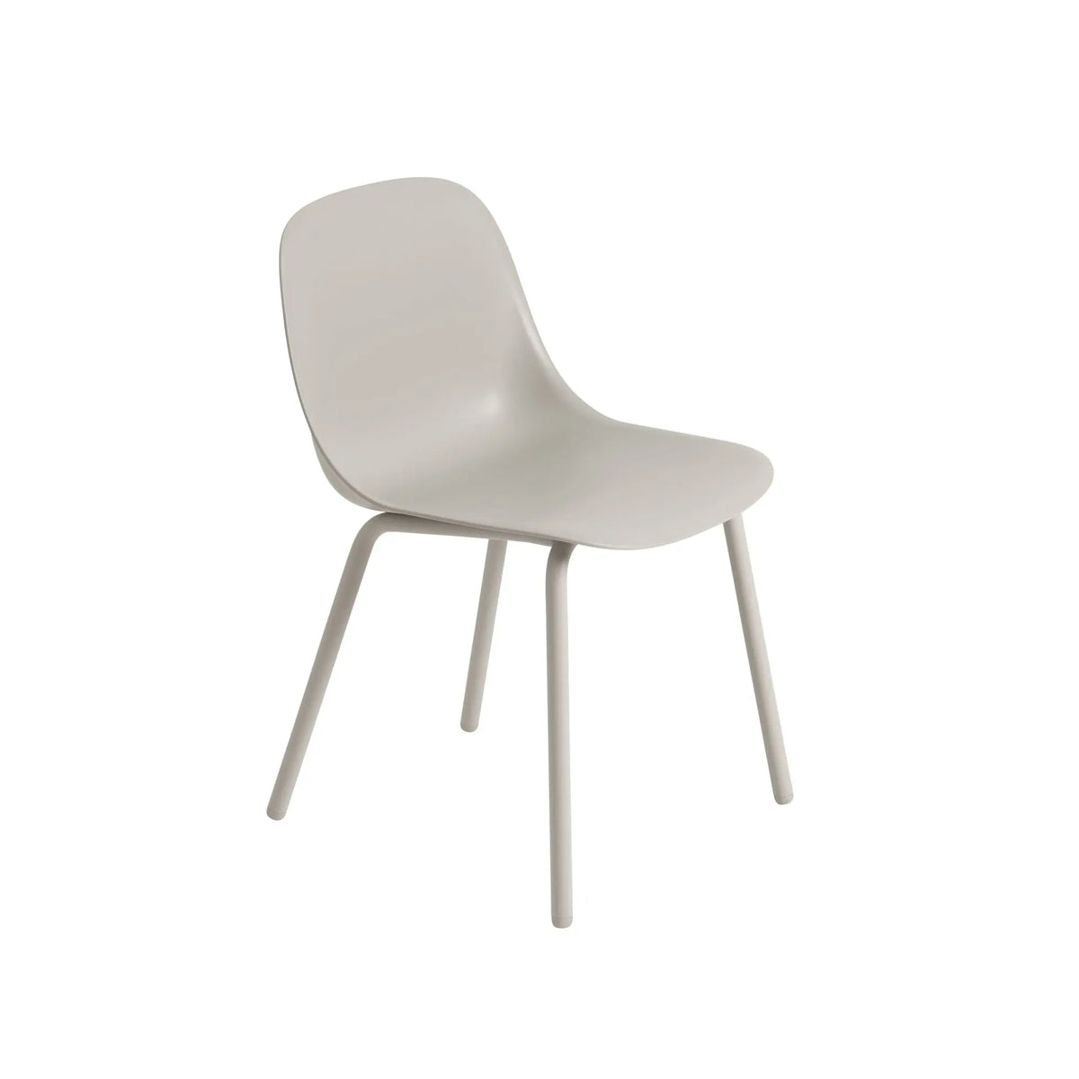 Muuto Fiber Outdoor tuoli harmaa Muuto