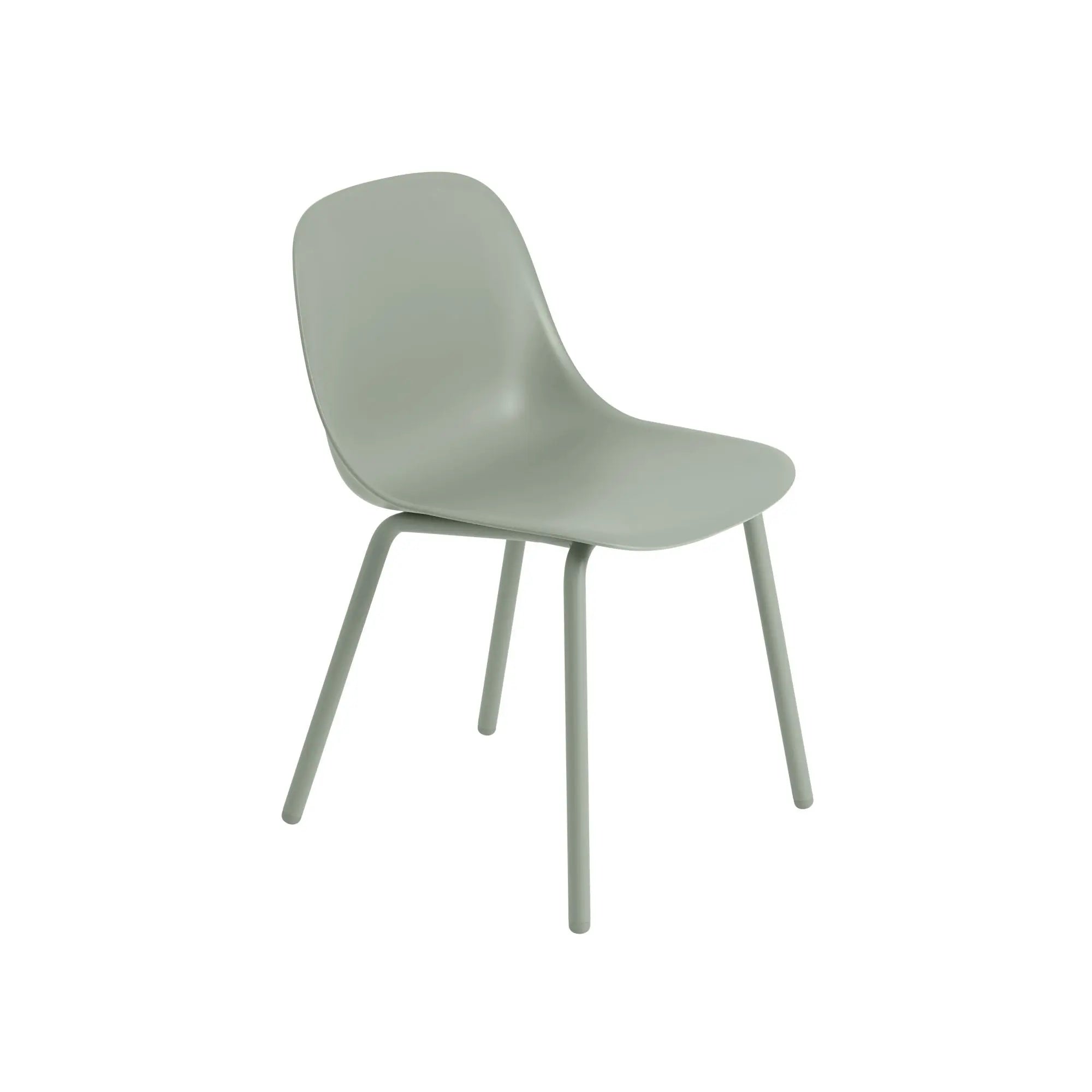 Muuto Fiber Outdoor tuoli vihreä Muuto