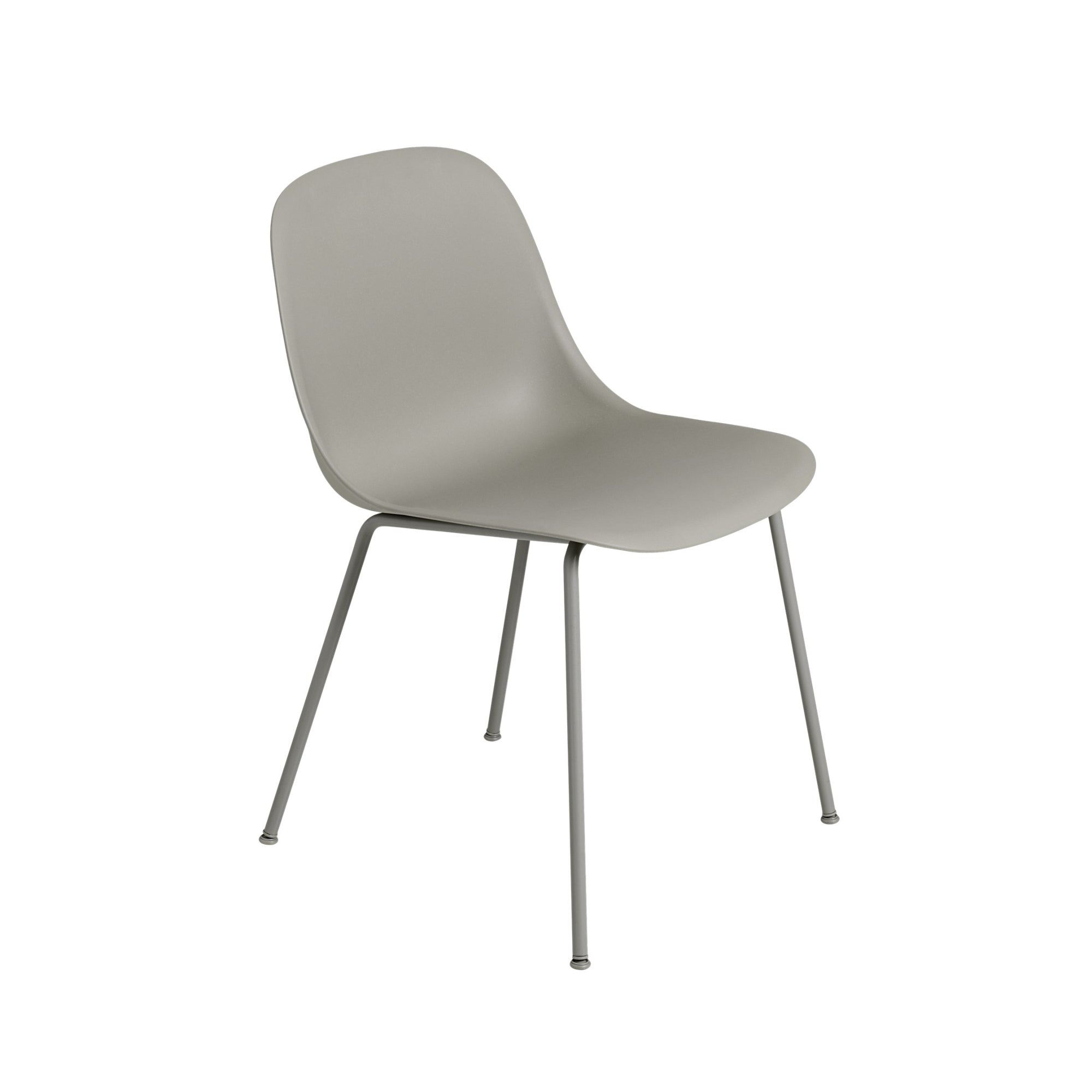 Muuto Fiber tuoli, teräsjalat, harmaa - Laatukaluste
