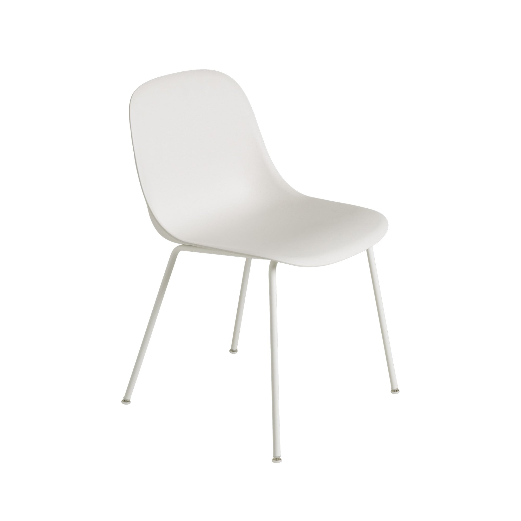 Muuto Fiber tuoli, teräsjalat, valkoinen - Laatukaluste