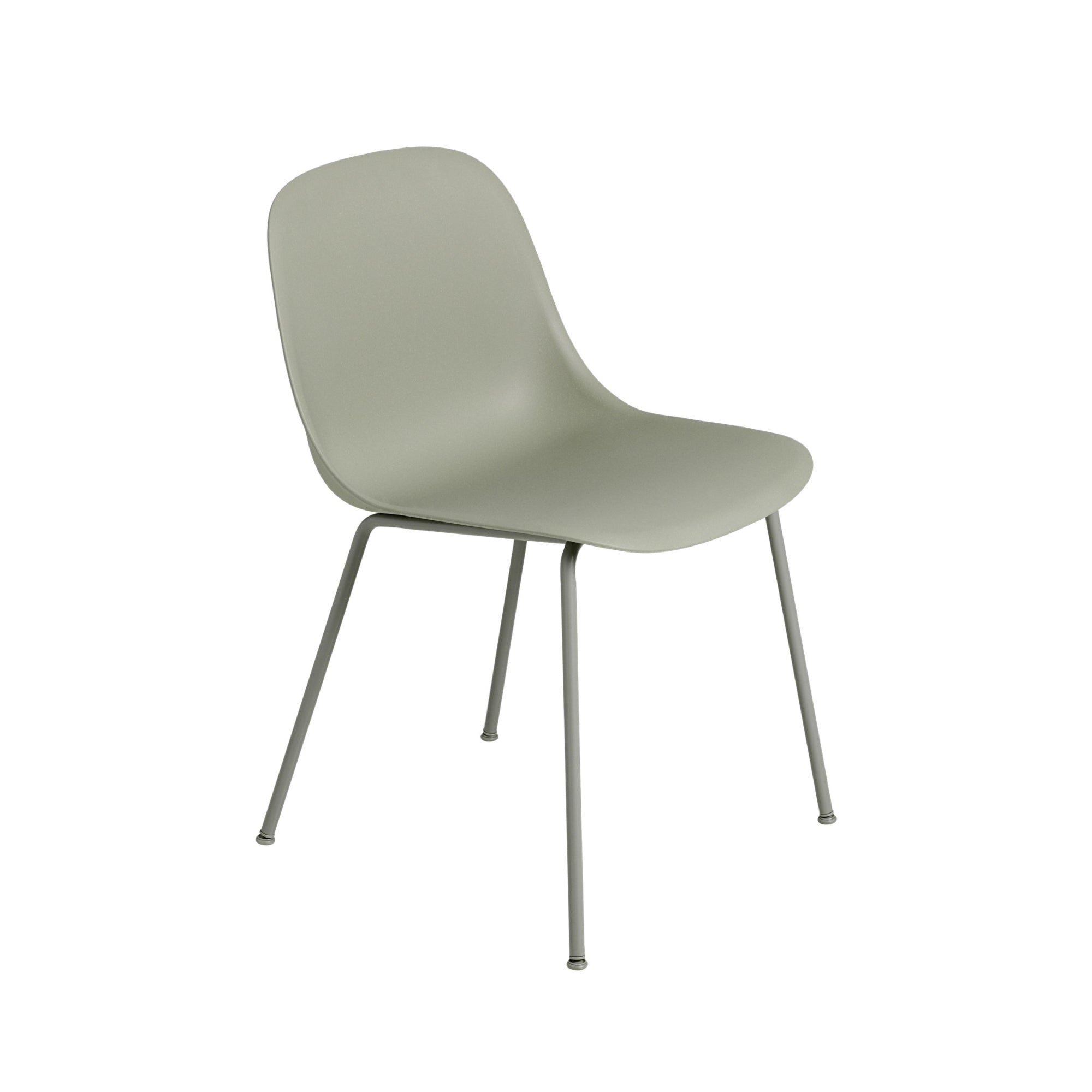 Muuto Fiber tuoli, teräsjalat, vihreä - Laatukaluste