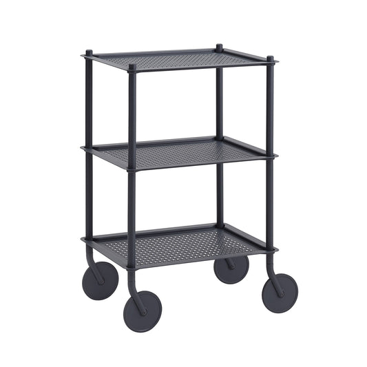 Muuto Flow iso tarjoiluvaunu siniharmaa - Laatukaluste