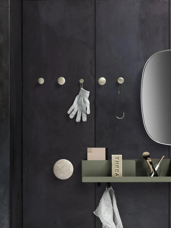 Muuto Folded hylly L oliivi Muuto