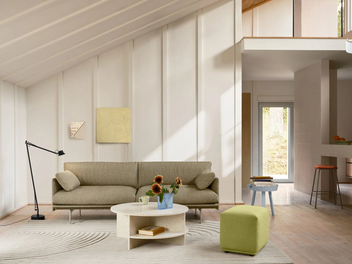 Muuto Halves sohvapöytä luonnonvalkoinen Muuto