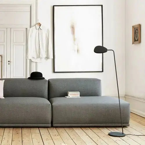 Muuto Leaf lattiavalaisin valkoinen - Laatukaluste