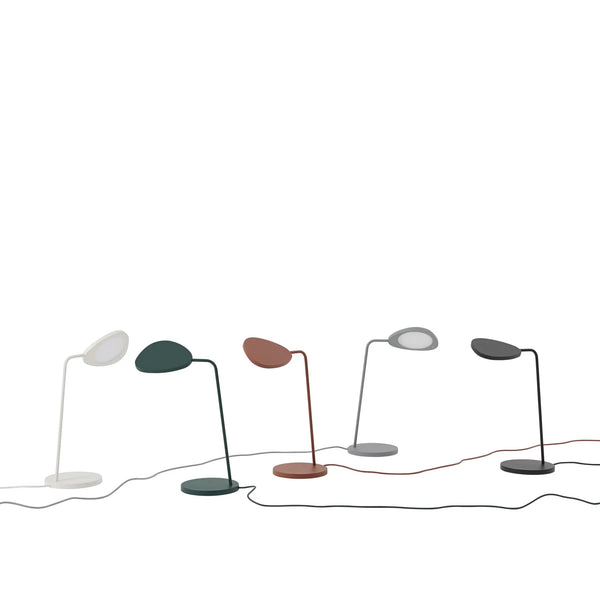 Muuto Leaf pöytävalaisin harmaa Muuto