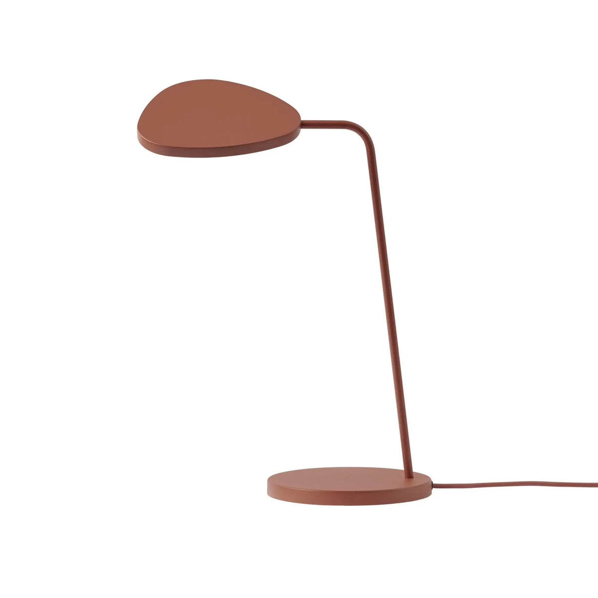 Muuto Leaf pöytävalaisin kuparinruskea Muuto