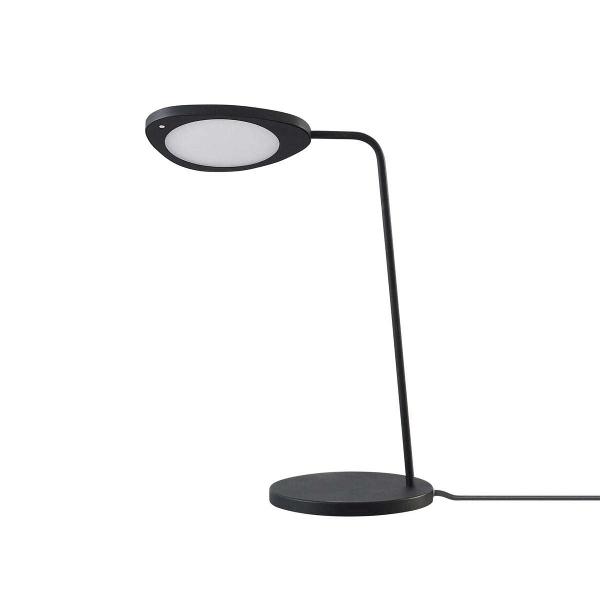 Muuto Leaf pöytävalaisin musta Muuto