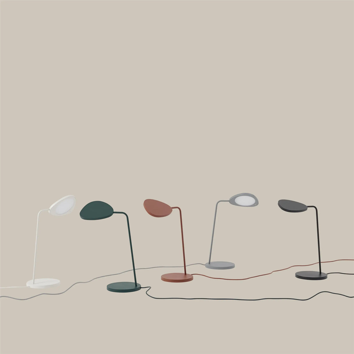 Muuto Leaf pöytävalaisin tummanvihreä Muuto