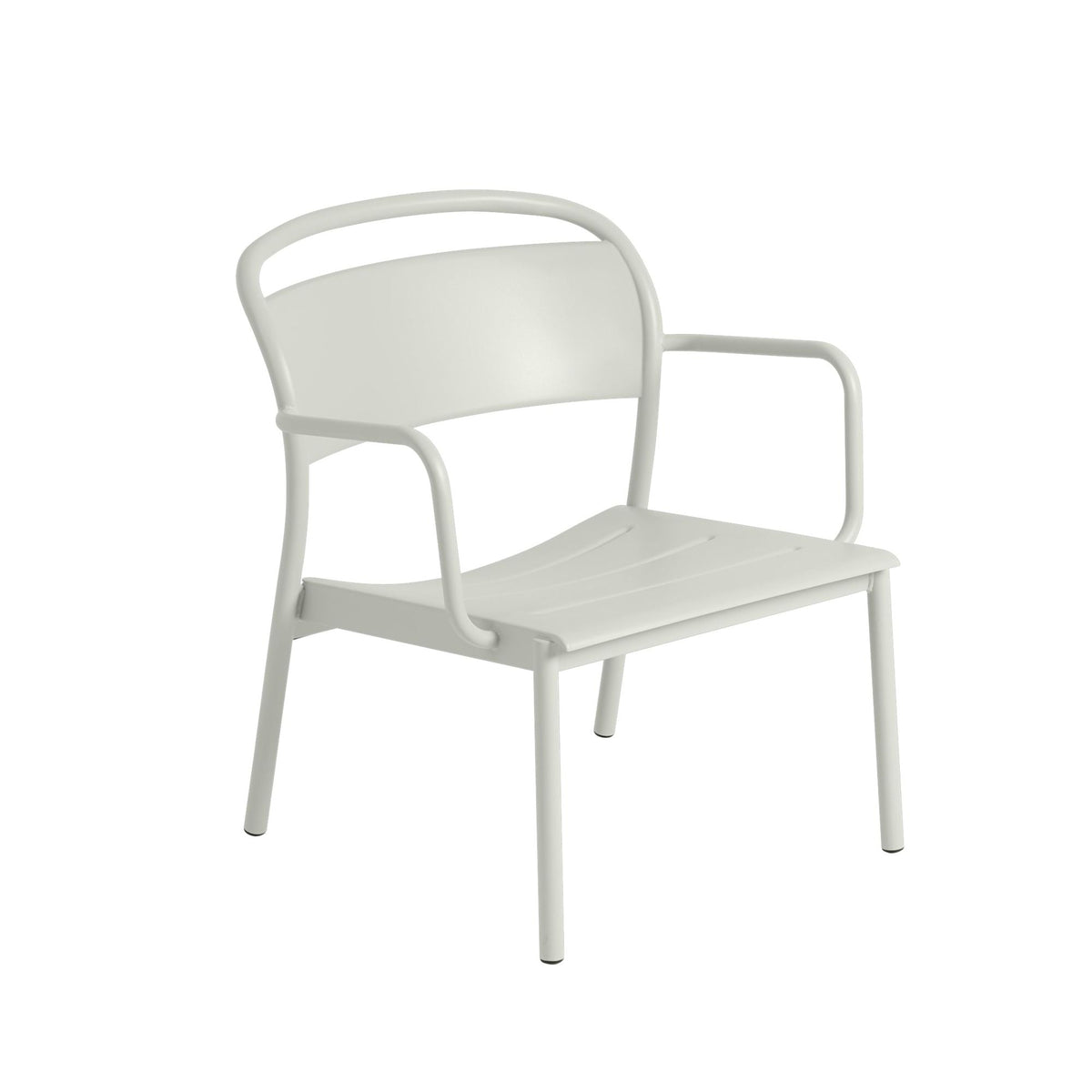 Muuto Linear Steel Lounge nojatuoli harmaa Muuto