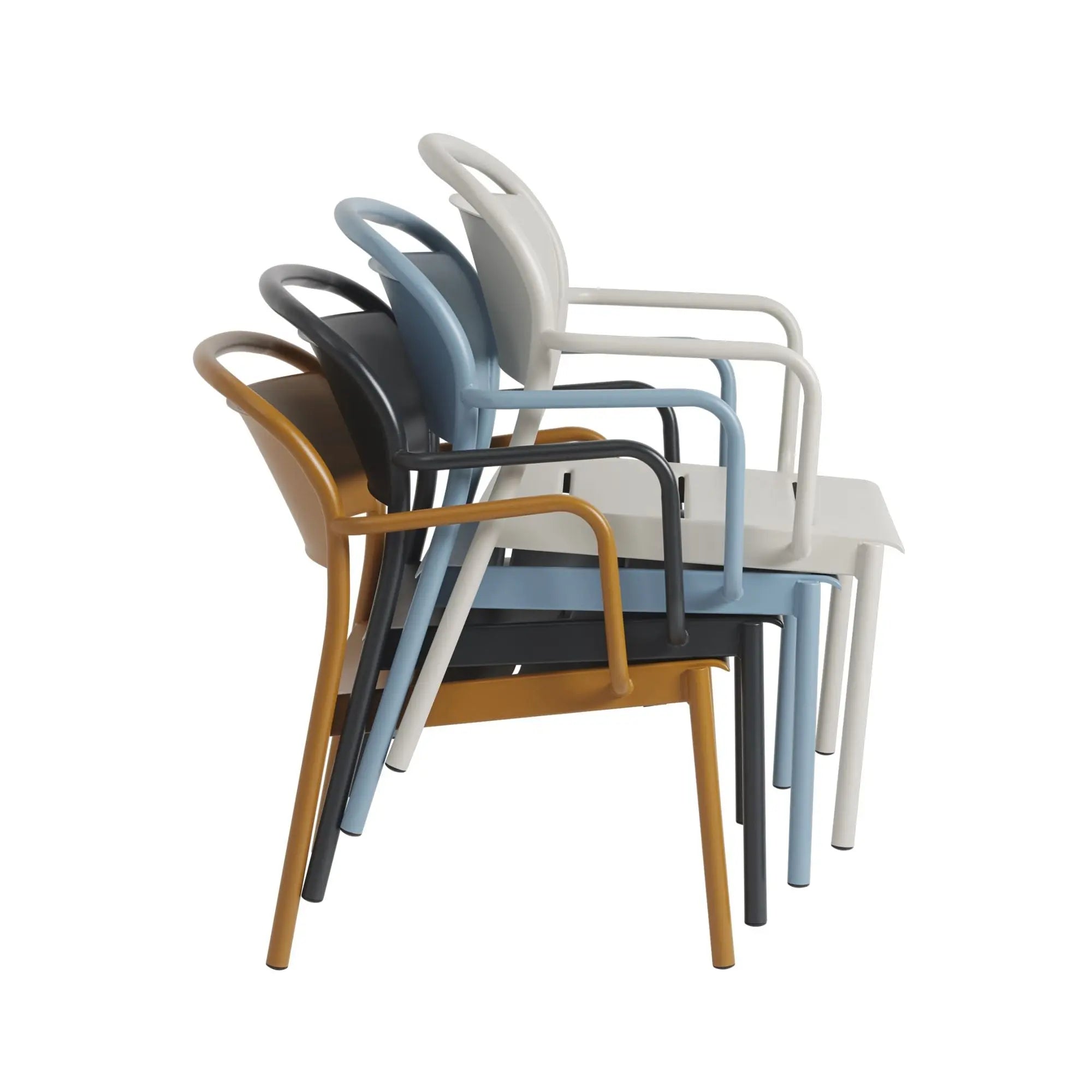 Muuto Linear Steel Lounge nojatuoli musta Muuto