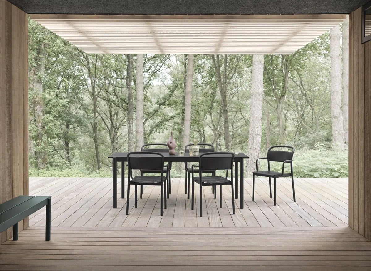 Muuto Linear nojatuoli musta - Laatukaluste