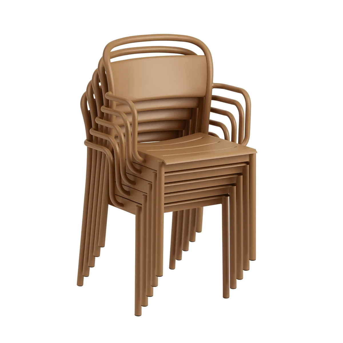 Muuto Linear nojatuoli ruskea - Laatukaluste