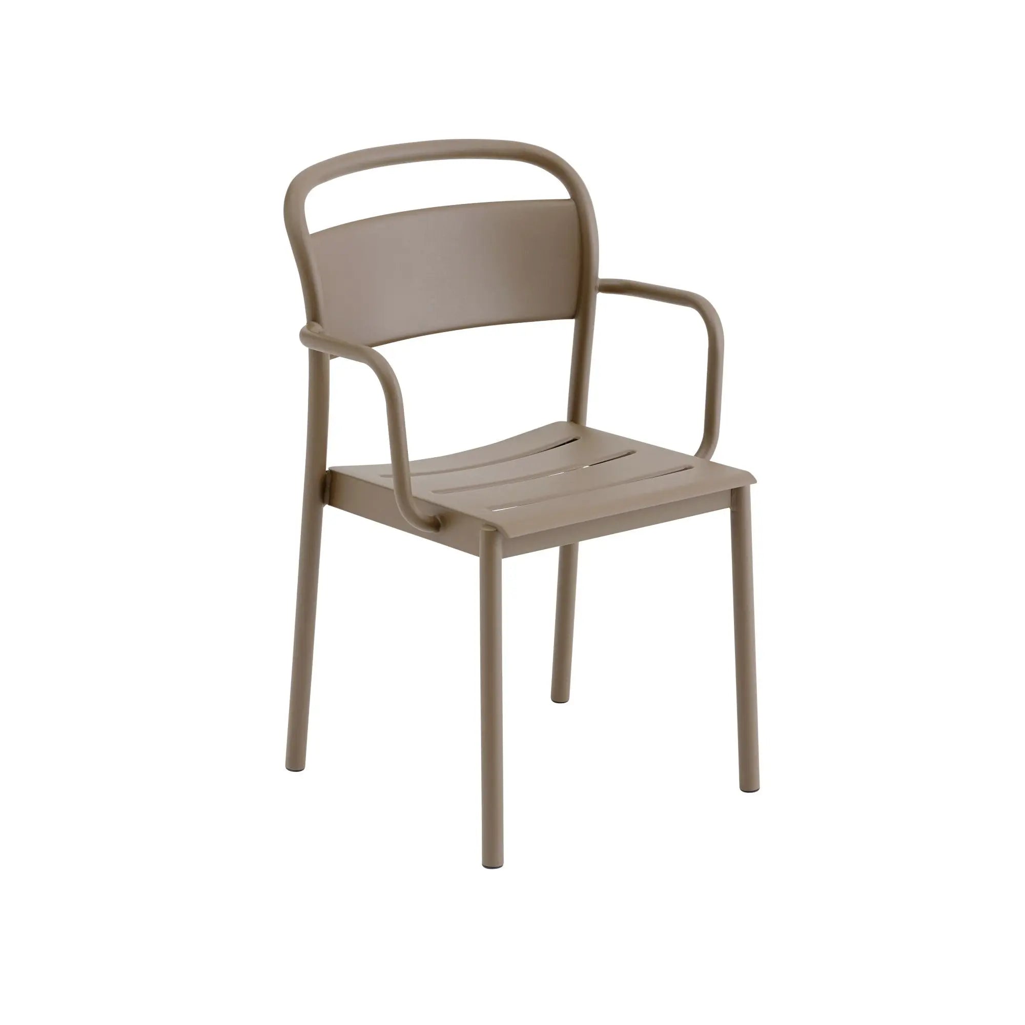 Muuto Linear Steel nojatuoli taupe