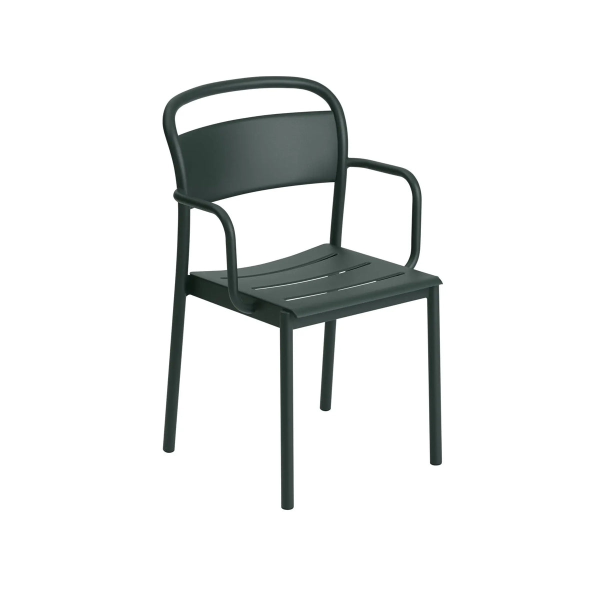 Muuto Linear nojatuoli vihreä - Laatukaluste