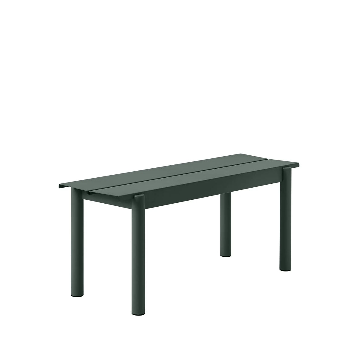 Muuto Linear penkki 110cm vihreä - Laatukaluste