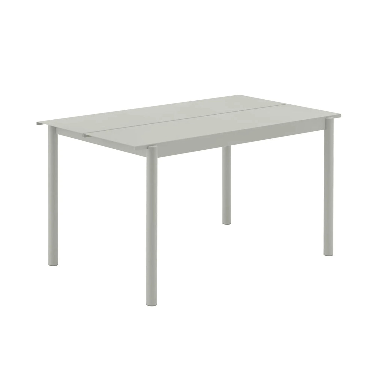 Muuto Linear pöytä 140x75cm harmaa - Laatukaluste