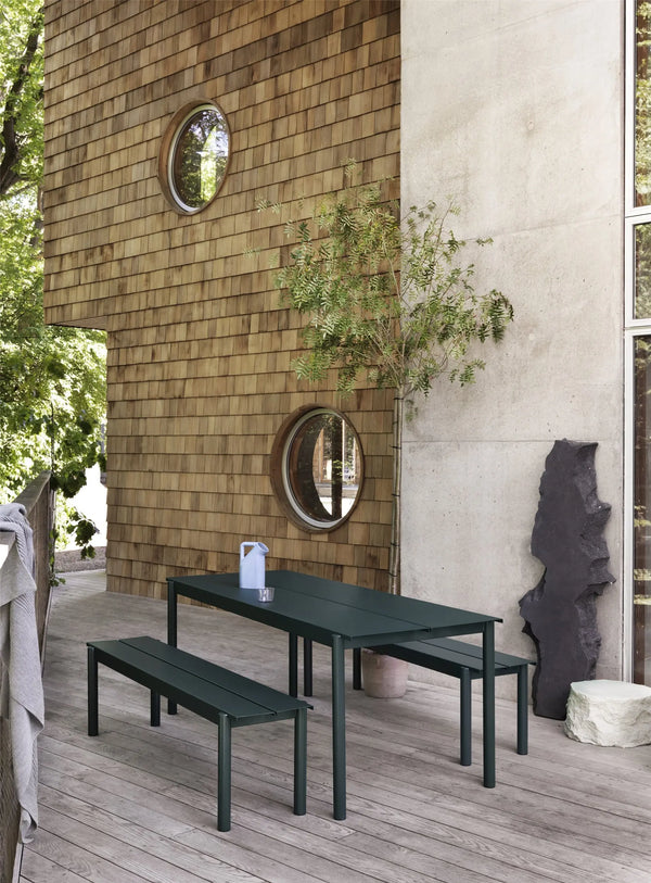 Muuto Linear pöytä 220x90cm vihreä Muuto