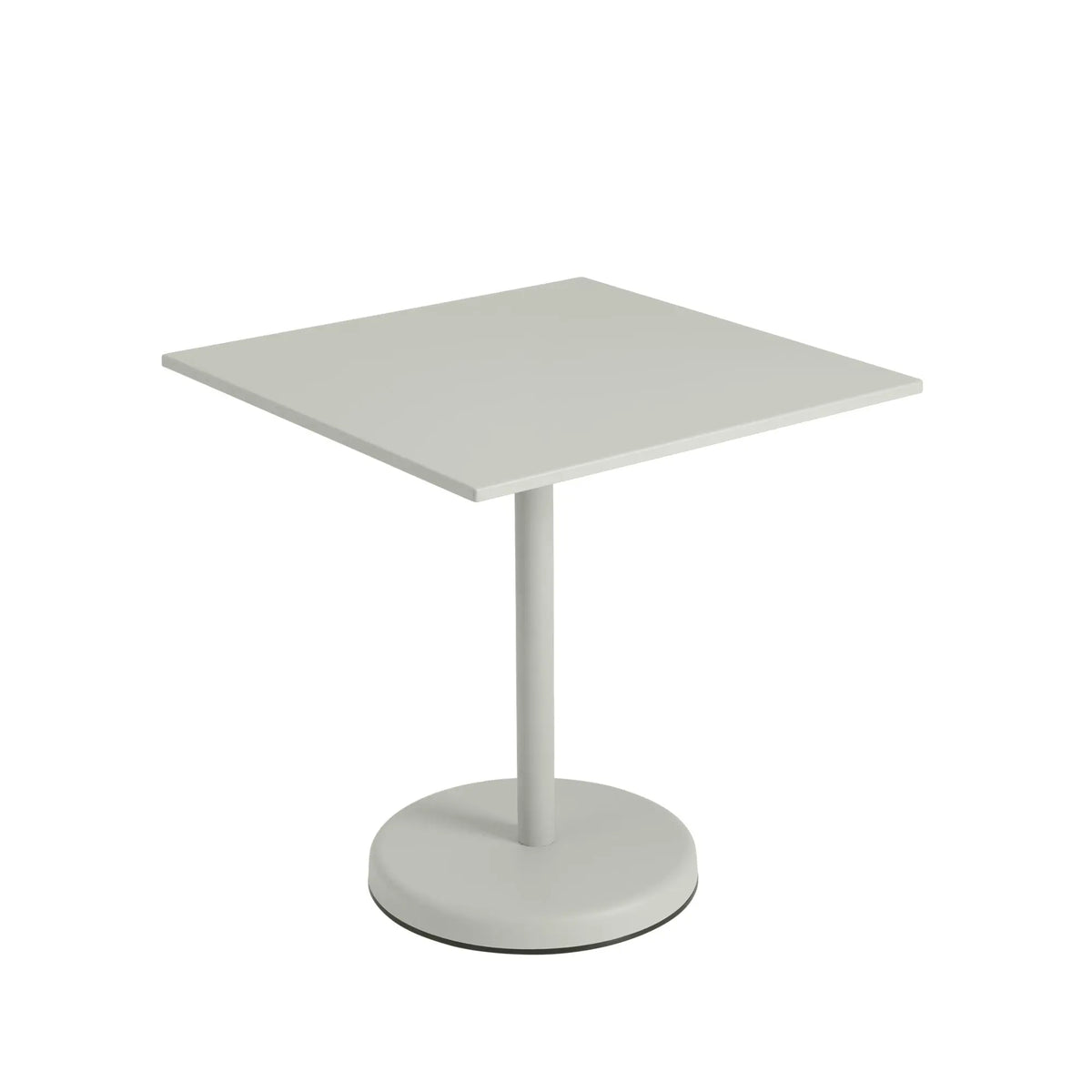 Muuto Linear pöytä 70x70cm harmaa - Laatukaluste