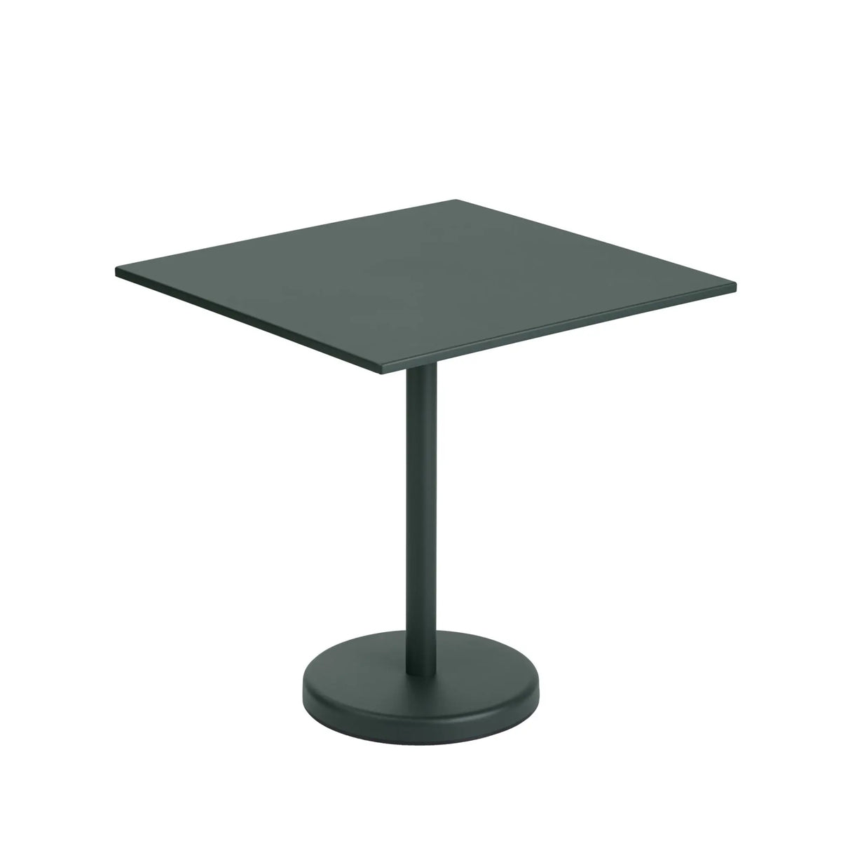 Muuto Linear pöytä 70x70cm vihreä - Laatukaluste
