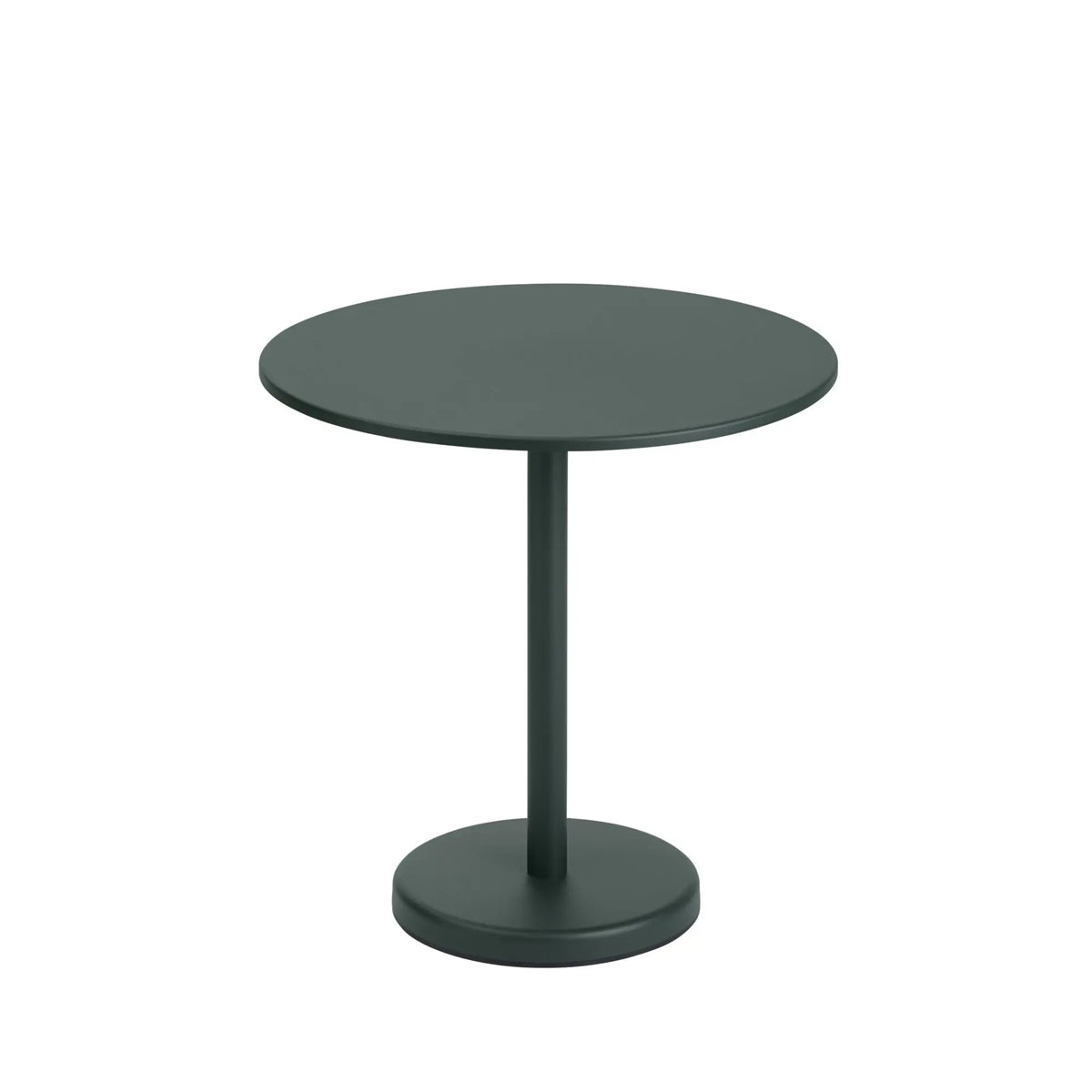 Muuto Linear pöytä Ø70 vihreä - Laatukaluste