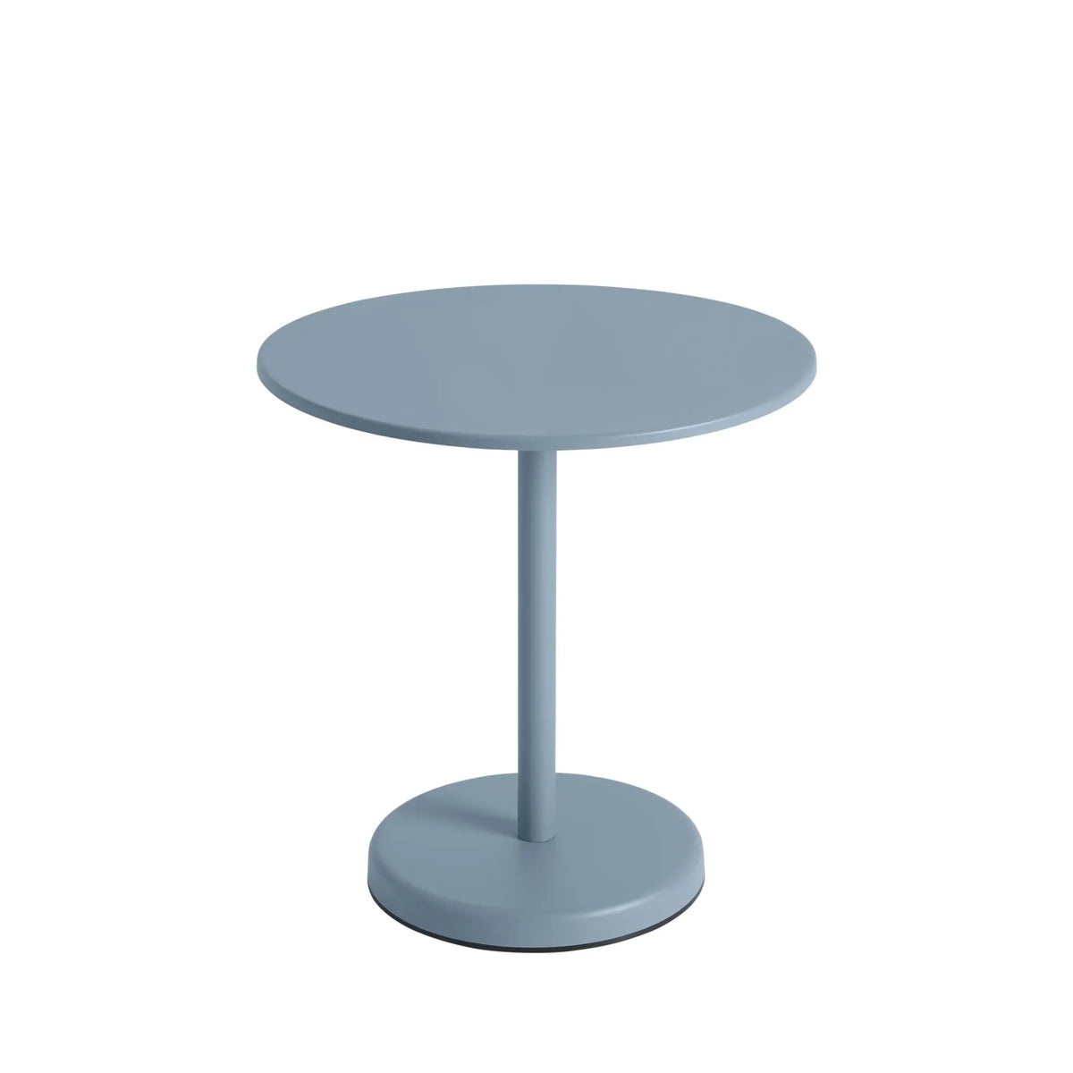 Muuto Linear pöytä Ø70 sininen - Laatukaluste