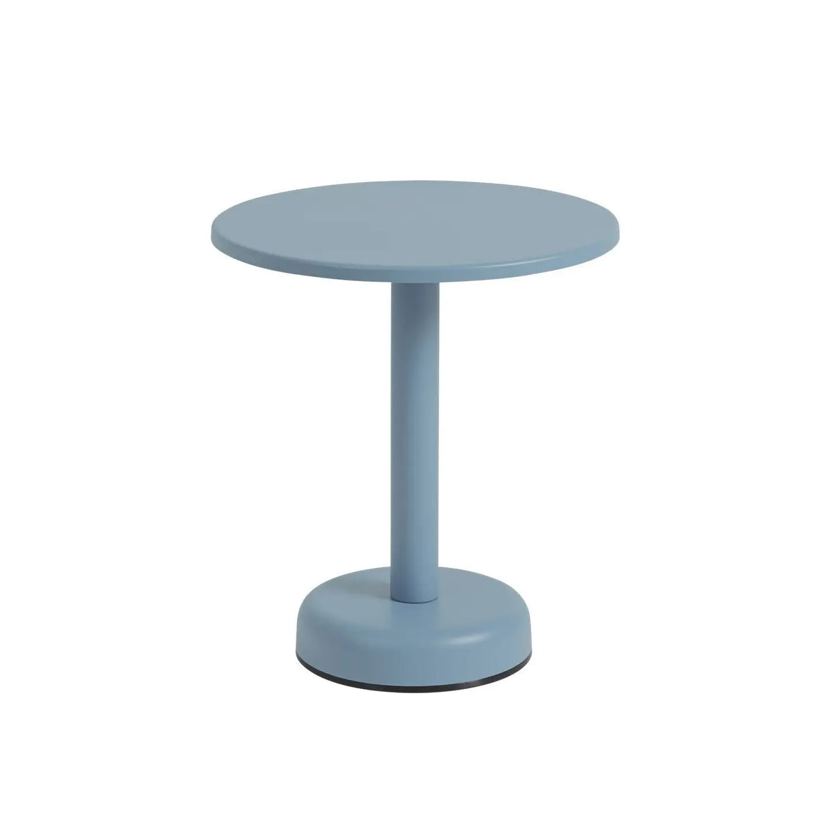 Muuto Linear Steel sohvapöytä Ø42 vaaleasininen Muuto