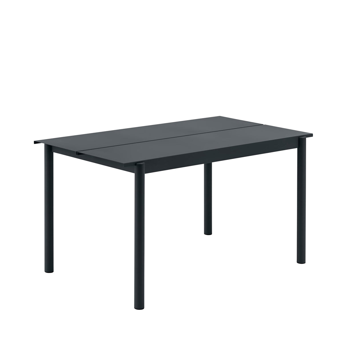 Muuto Linear pöytä 140x75cm musta - Laatukaluste