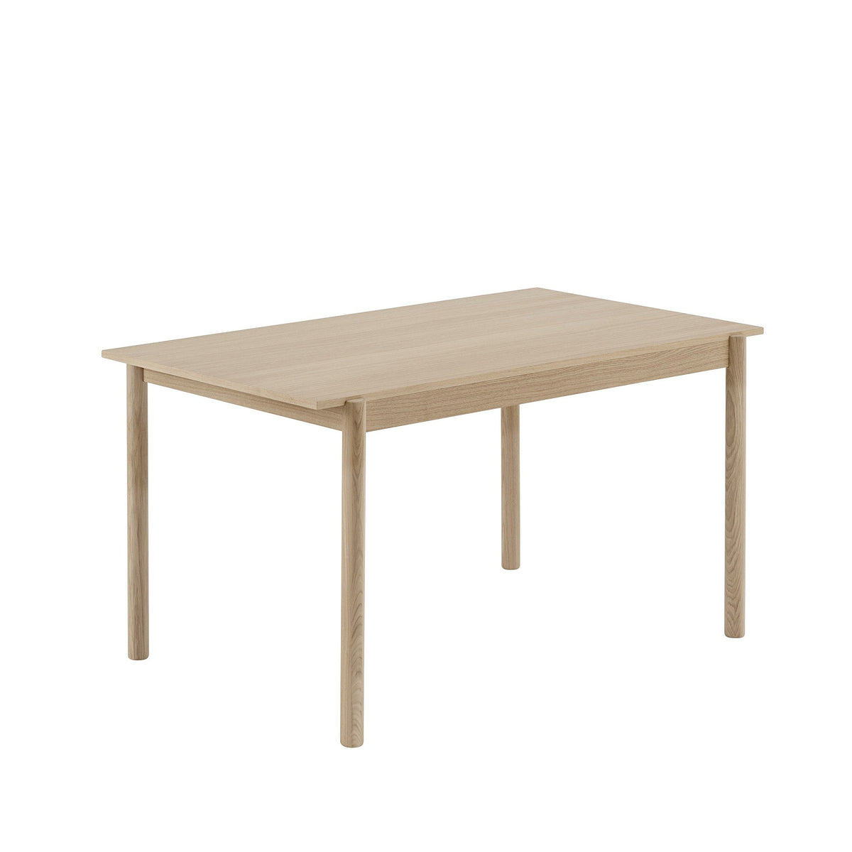Muuto Linear pöytä 140x85cm tammi - Laatukaluste