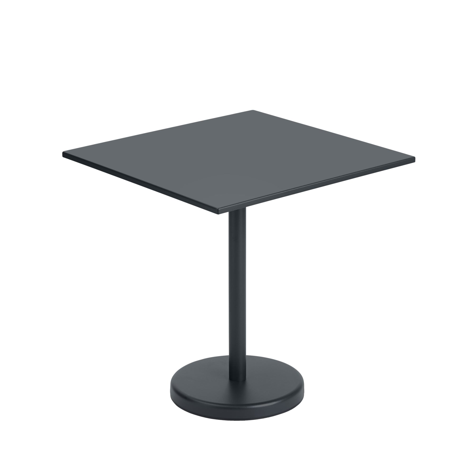 Muuto Linear pöytä 70x70cm musta - Laatukaluste