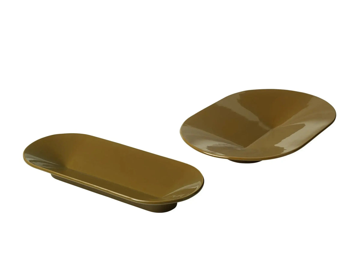 Muuto Mere kulho iso ruskeanvihreä Muuto