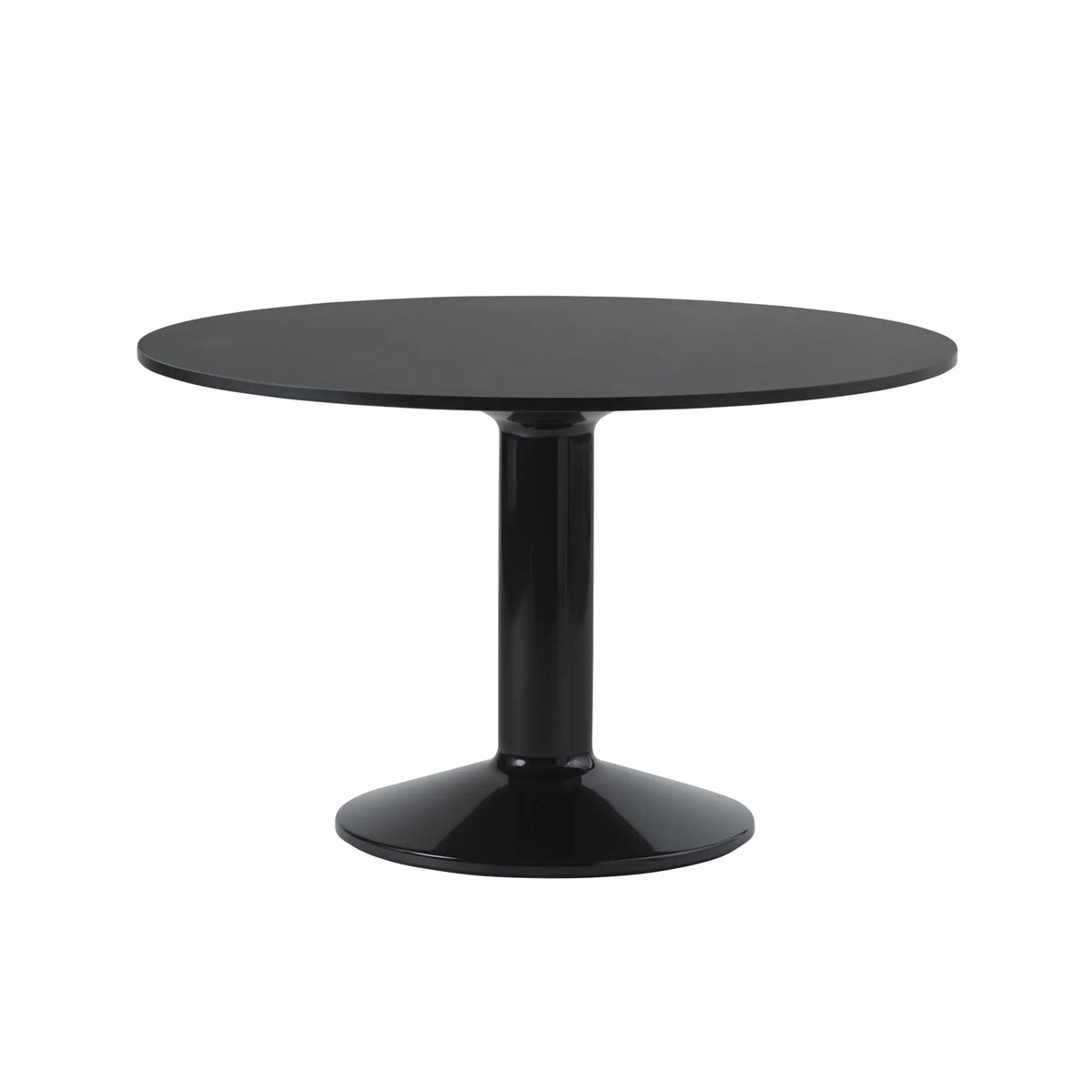 Muuto Midst pöytä Ø120 musta - Laatukaluste