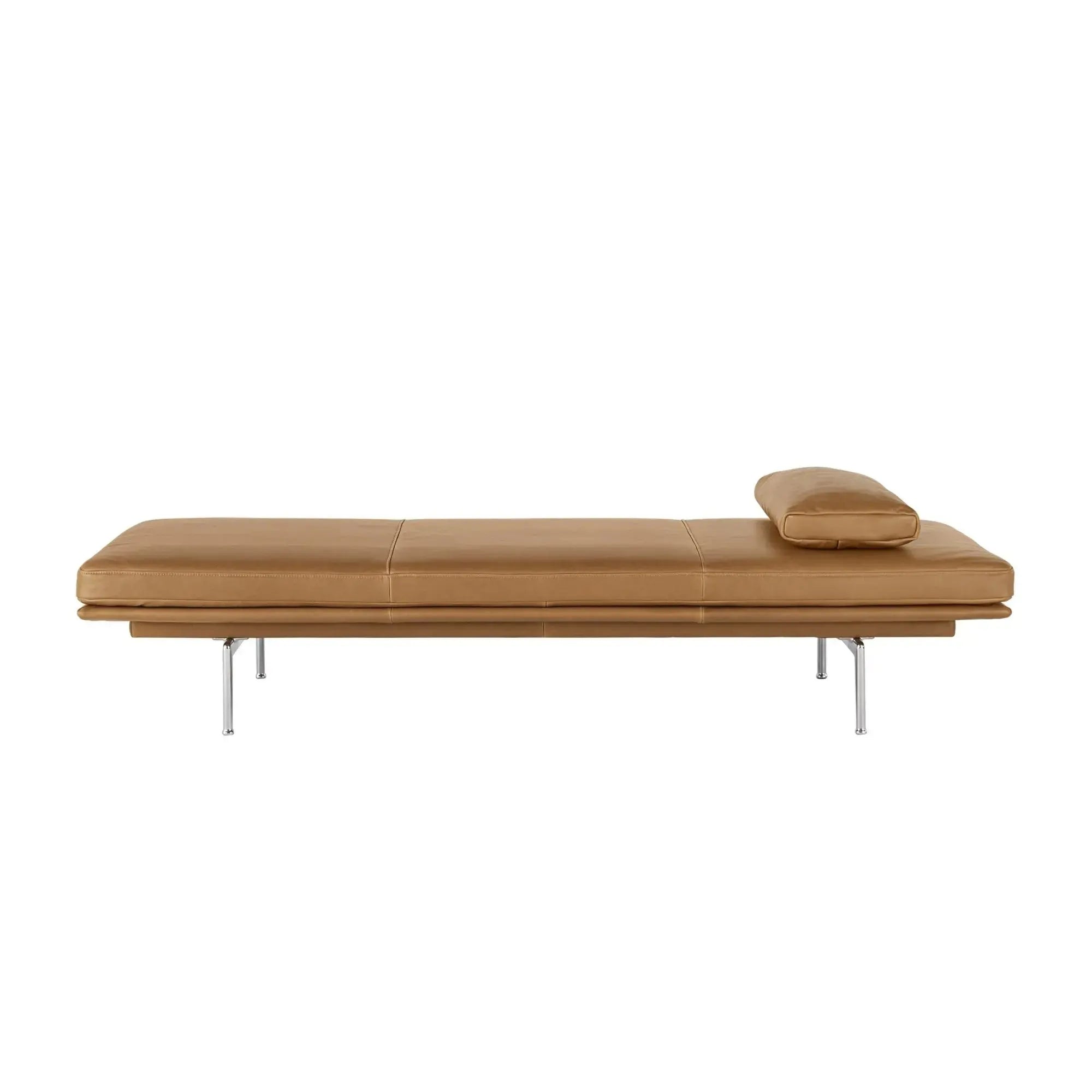 Muuto Outline Daybed tyyny Cognac nahka - Laatukaluste