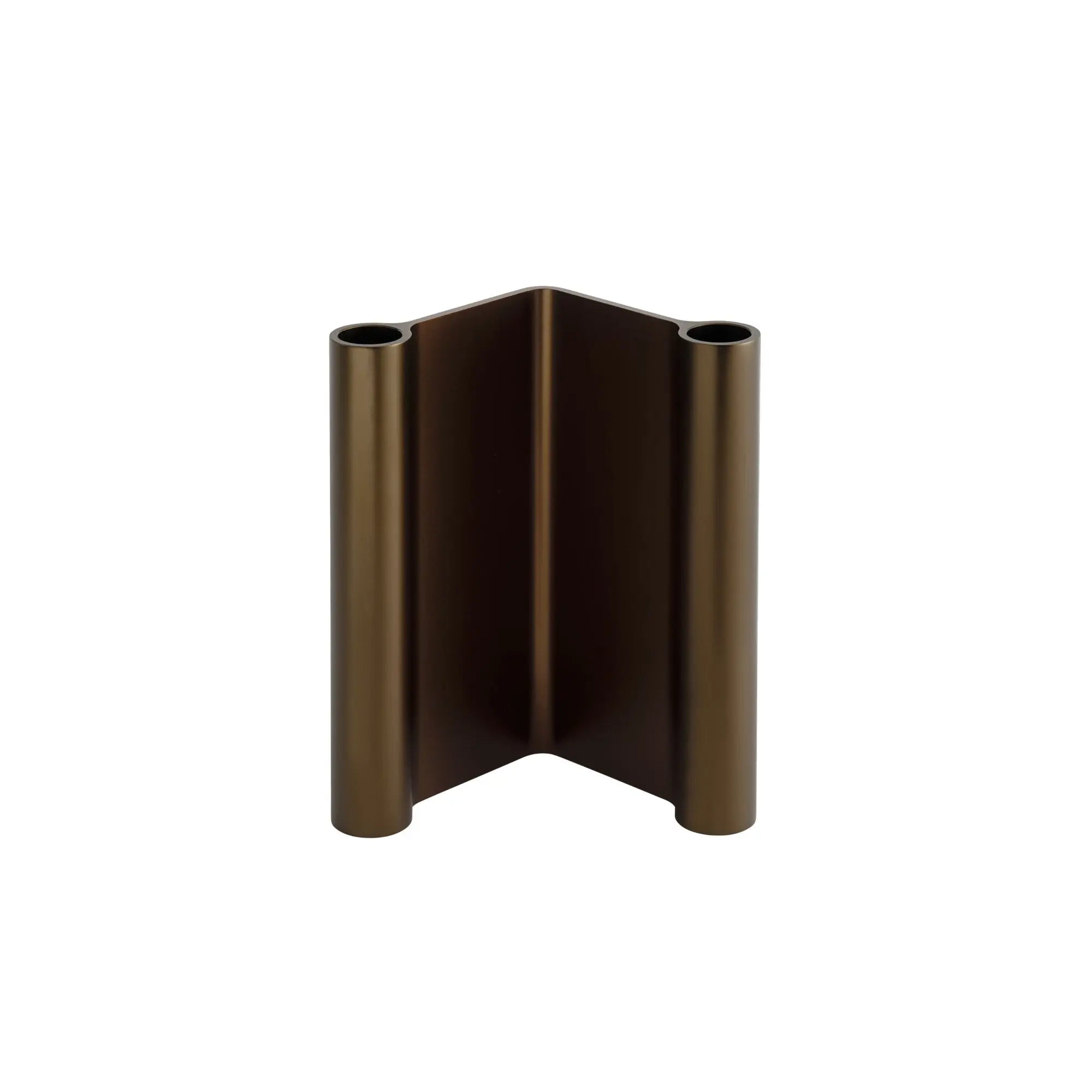 Muuto Pair kynttilänjalka iso ruskea Muuto