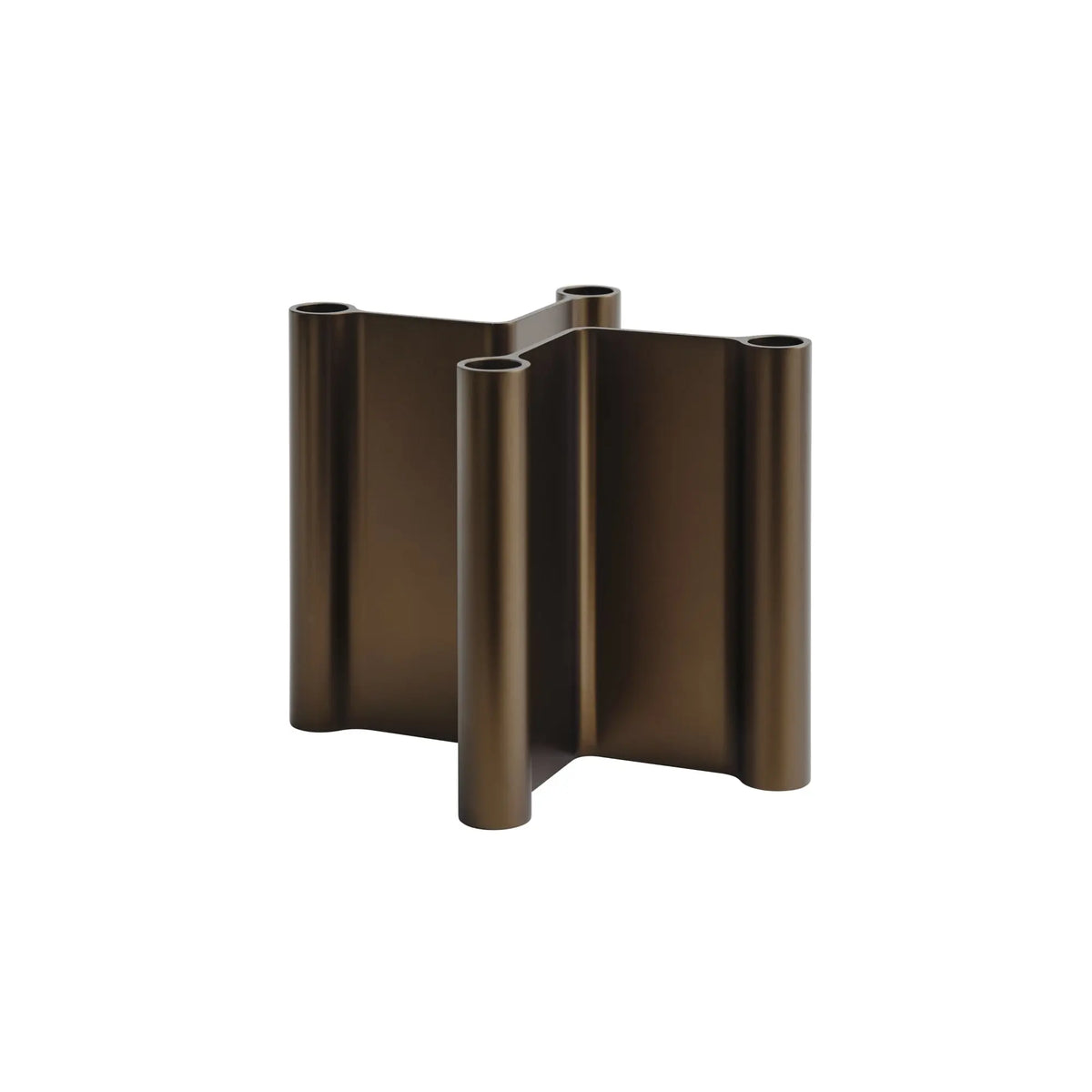 Muuto Pair kynttilänjalka iso ruskea Muuto