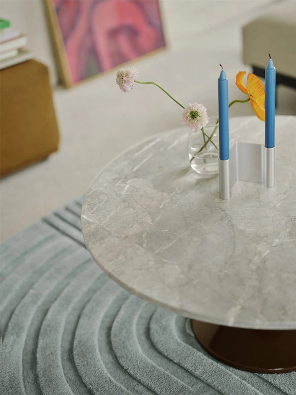 Muuto Pair kynttilänjalka pieni alumiini Muuto