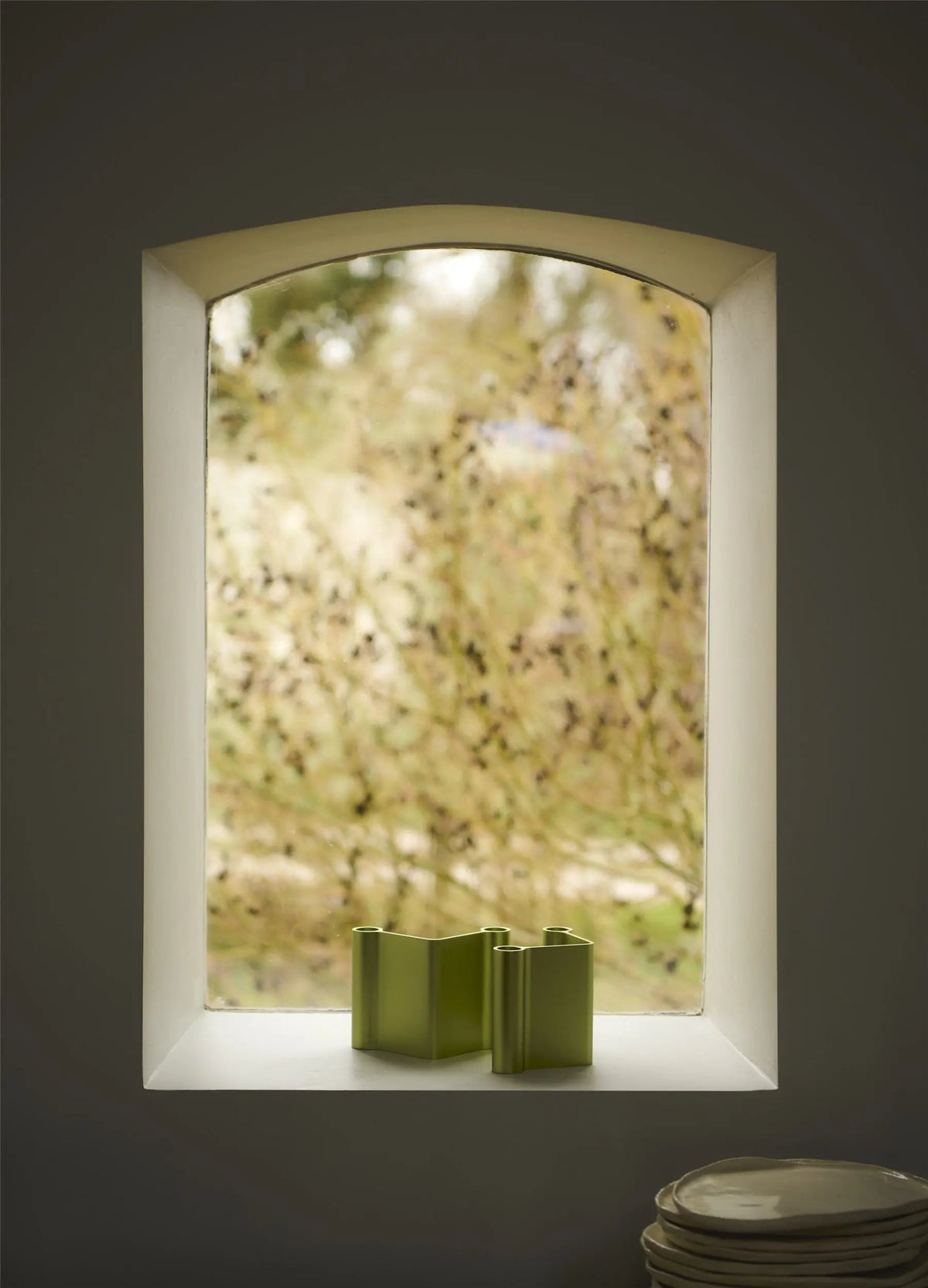 Muuto Pair kynttilänjalka pieni vihreä Muuto