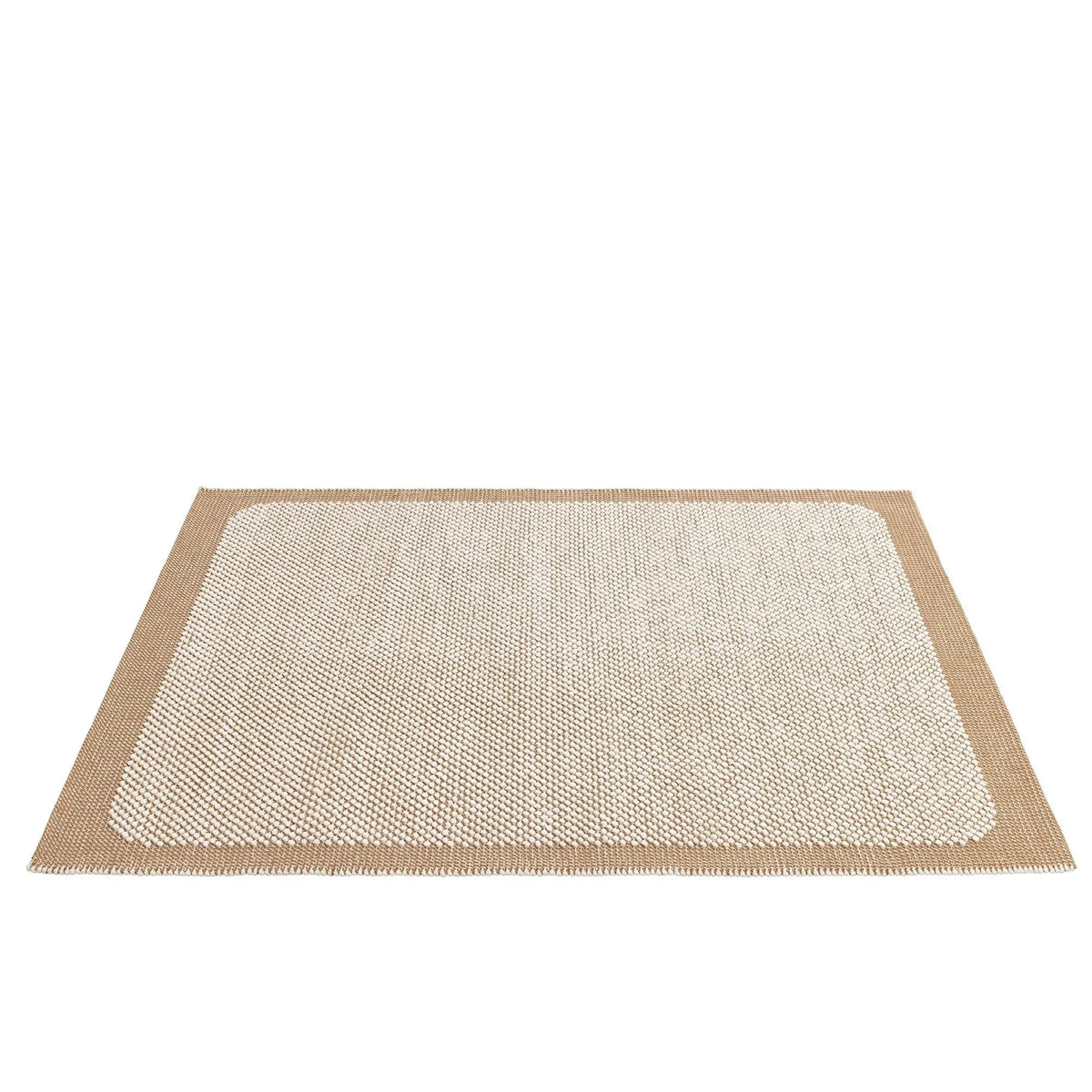 Muuto Pebble matto 200x300 poltettu oranssi - Laatukaluste