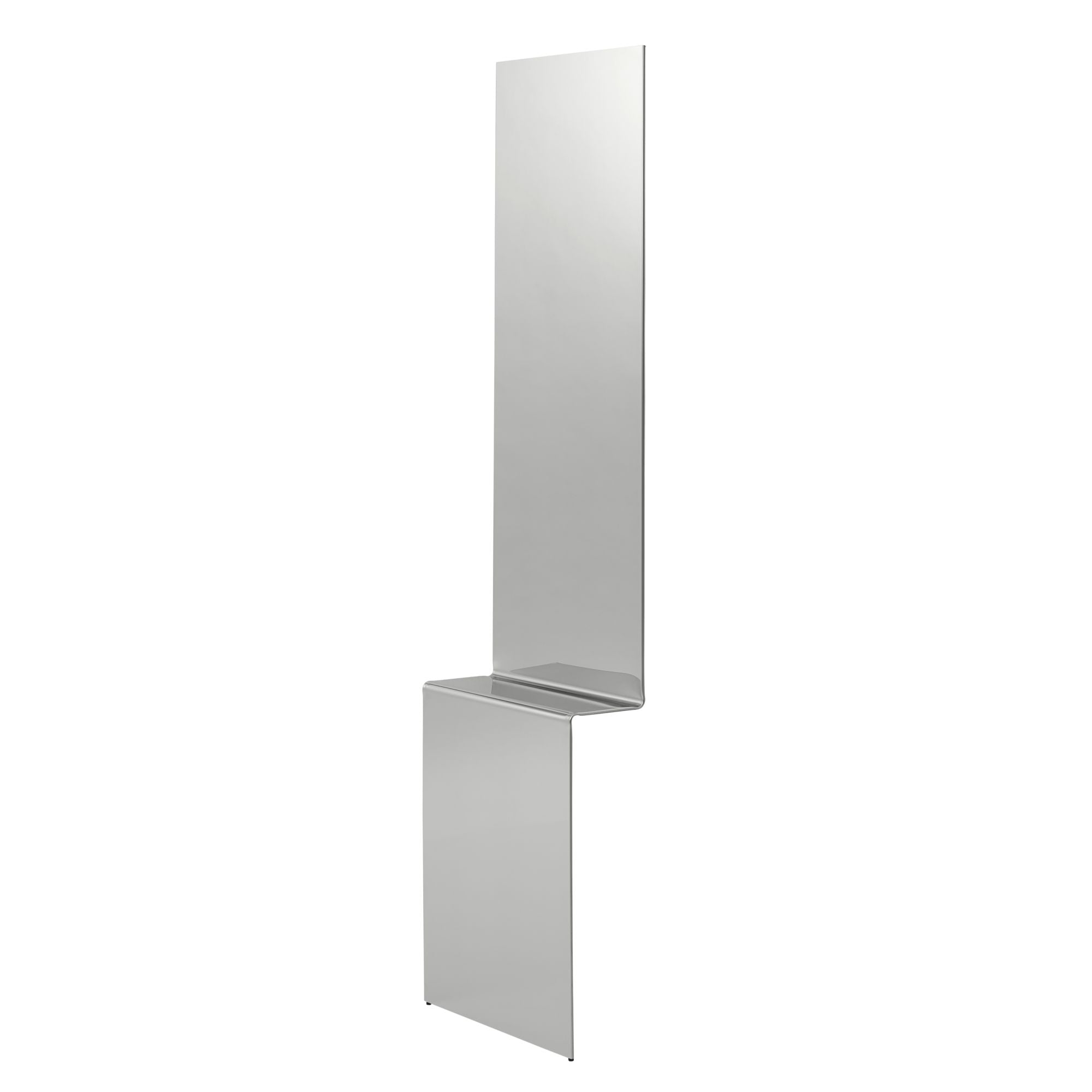 Muuto Pleat peili 227x57 kiillotettu teräs Muuto