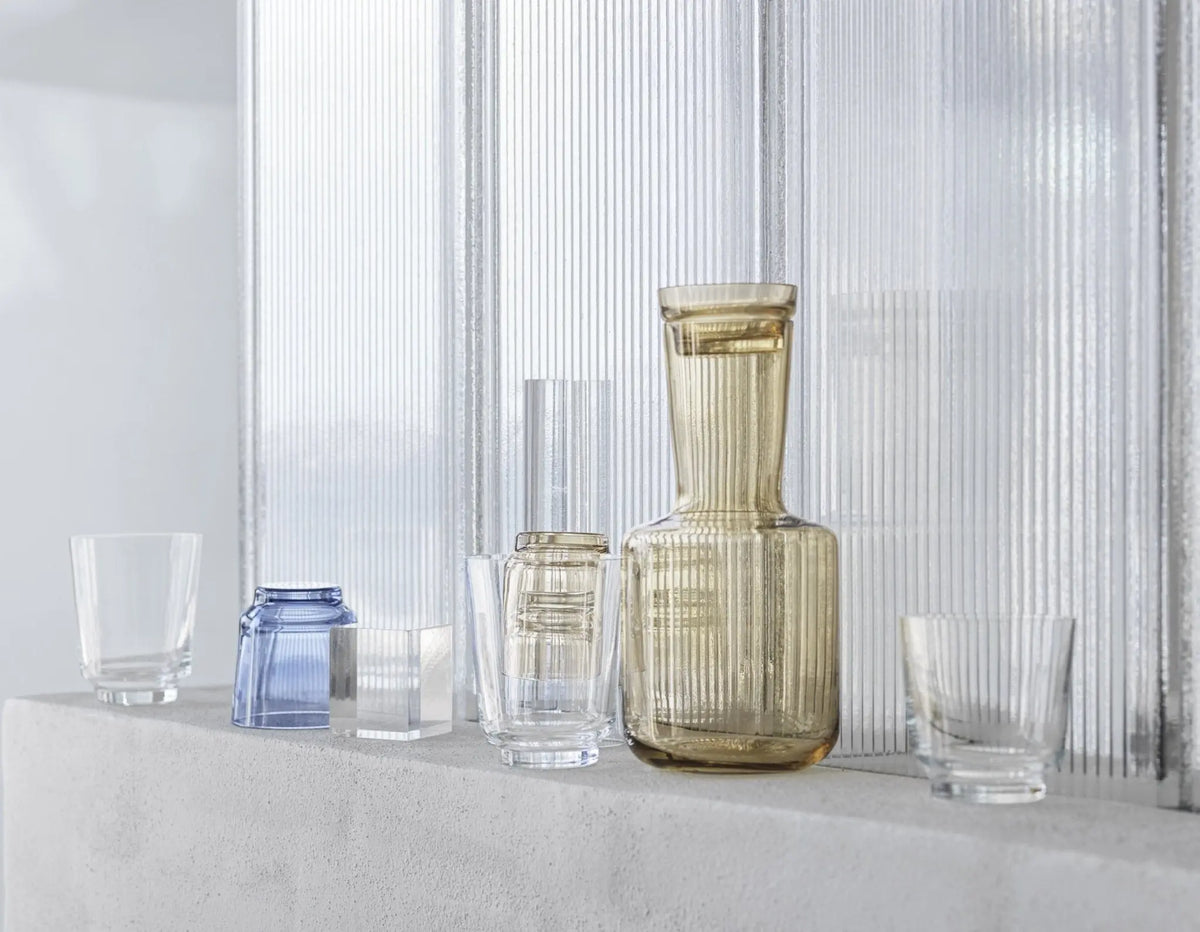 Muuto Raise 20cl lasit 2kpl indigonsininen - Laatukaluste